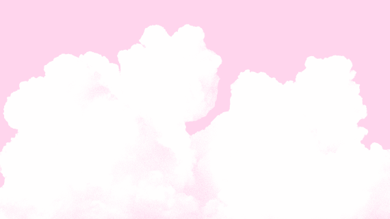 Pink clouds